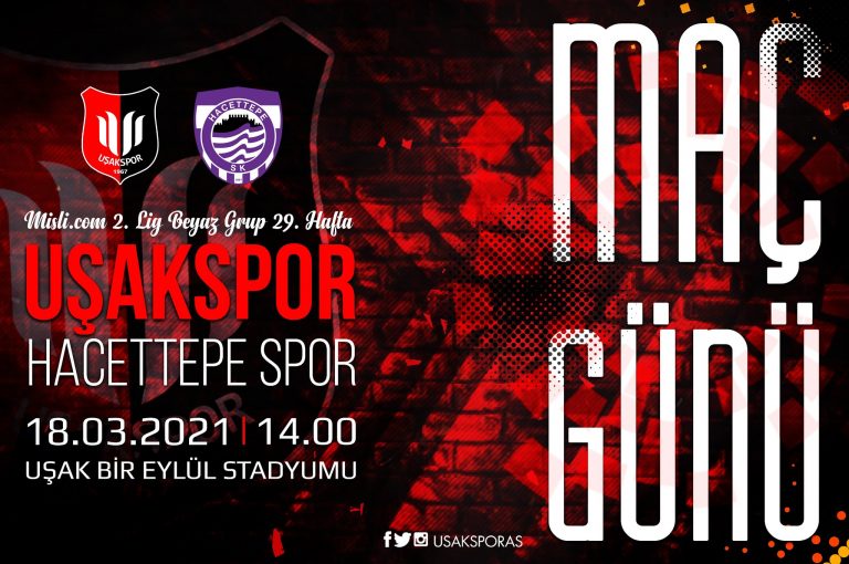 UŞAKSPOR HACETTEPEYİ AĞIRLIYOR